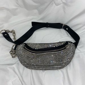 Alexander Wang rhinestone Attica Fanny Pack